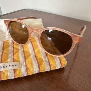 Sézane Penelope Sunglasses in Blush